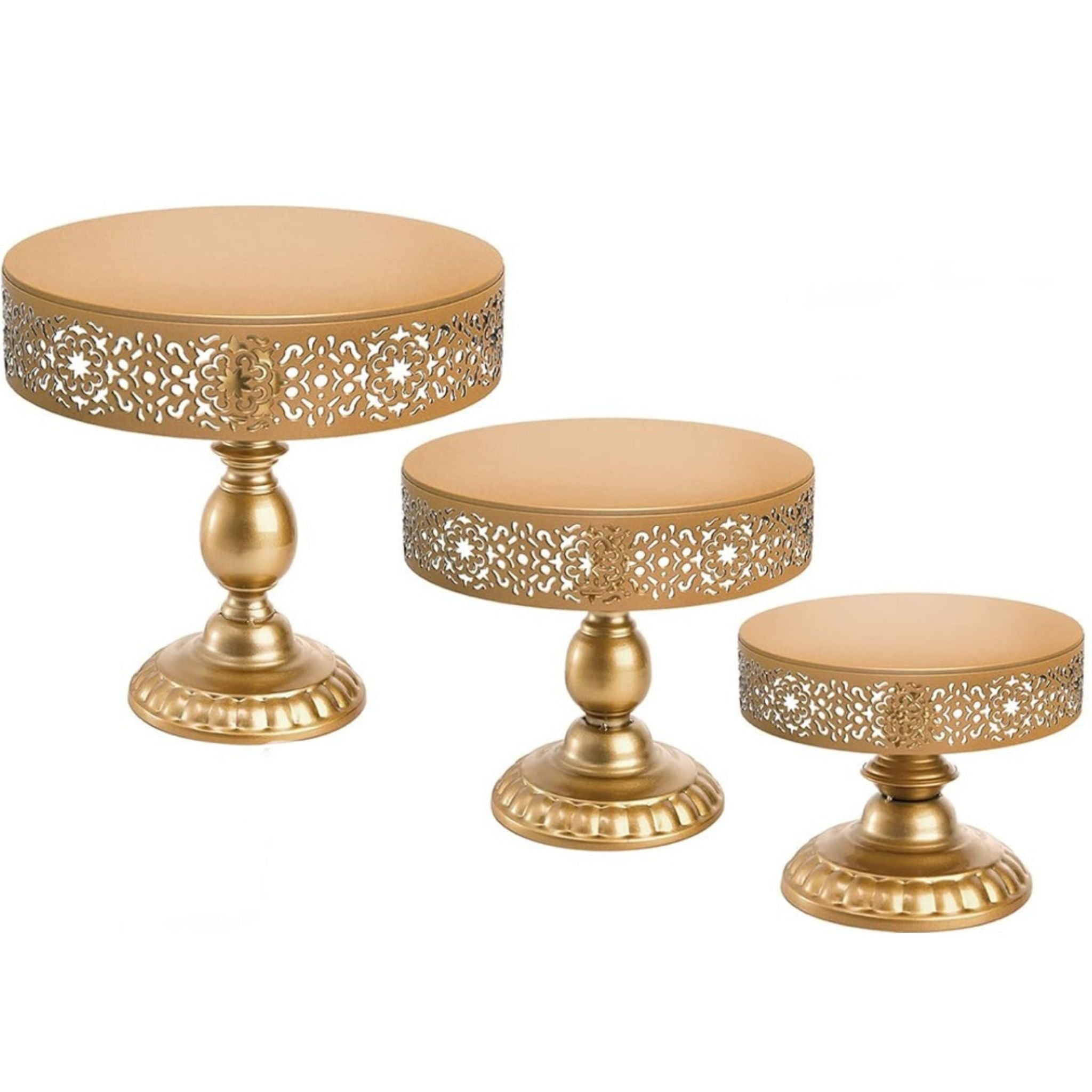 Gold Dessert Trays